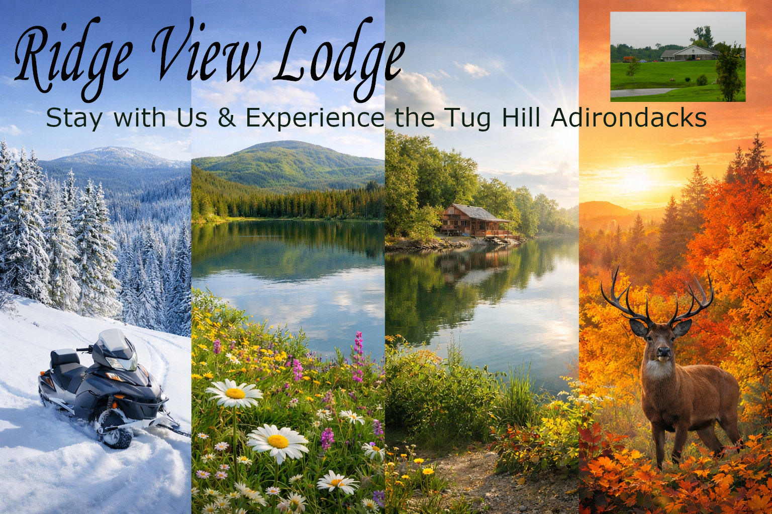 Ridge View Lodge Ridge View Lodge Lowville NY ..Stay with Us & Experience the Tug Hill Adirondacks